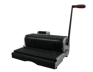 Akiles CoilMac-ER Manual Coil Punch with Electric Coil Inserter- Round Holes