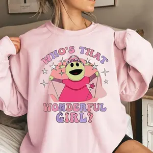 Nanalan Who's That Wonderful Girl Retro Shirt Sweatshirt, Nanalan Merch, Nanalan Cartoon Shirt, Nanalan Meme, Cartoon Shirts