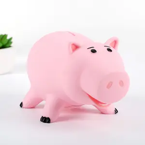 Unbreakable Plastic Pig-Shaped Coin Bank - Cute Design, Kid-Friendly Money Saving Bank, Ideal Easter & Holiday Gift for Boys & Girls