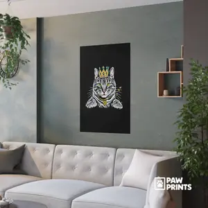 Custom Graffiti Pet Portrait Poster