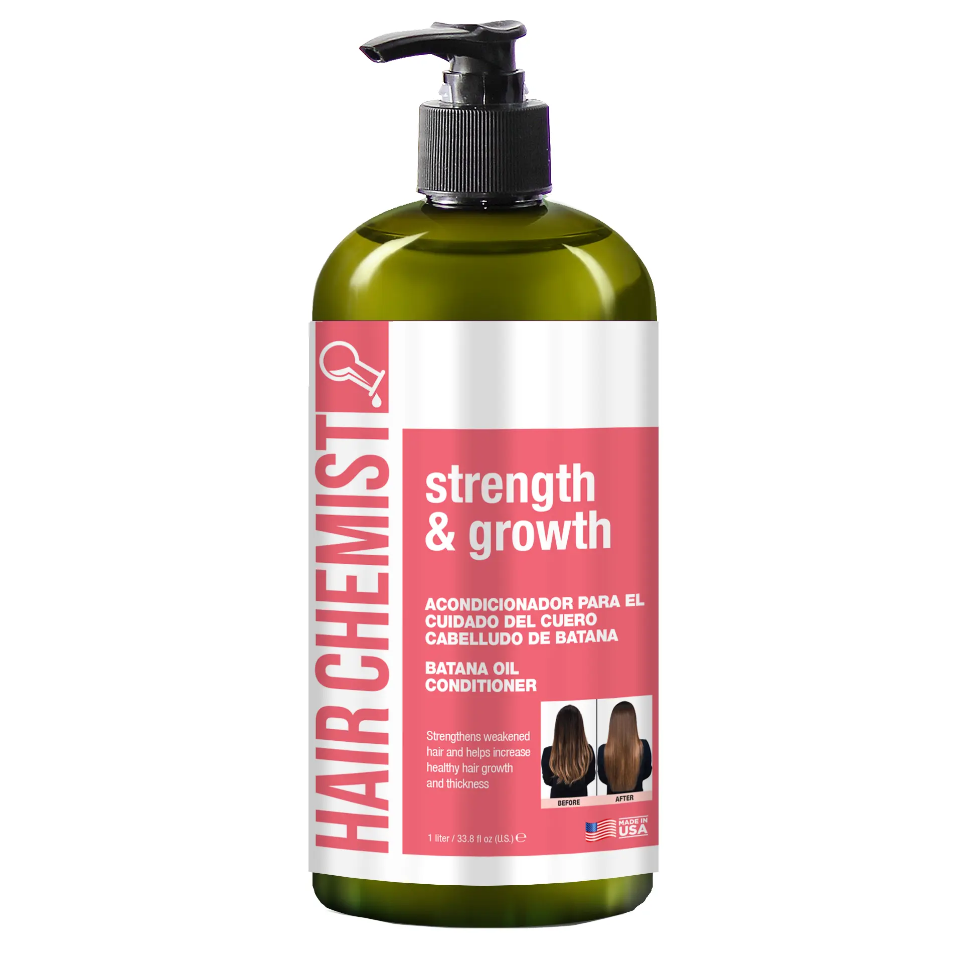 Hair Chemist Strength & Growth Batana Oil Conditioner 33.8 oz.