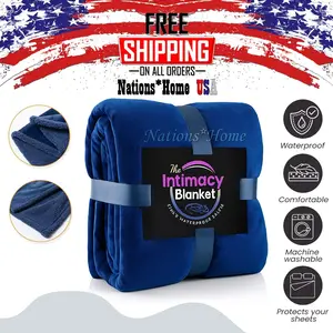 Waterproof Blanket for Intimacy Sofa Bed Protector Cover Plush & Absorbent 50x60
