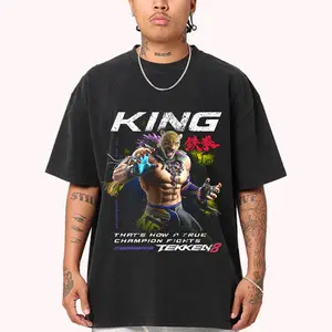 Tekken 8 Battle Arena Graphic Tee For Hardcore Fighting Game Lovers HY3006