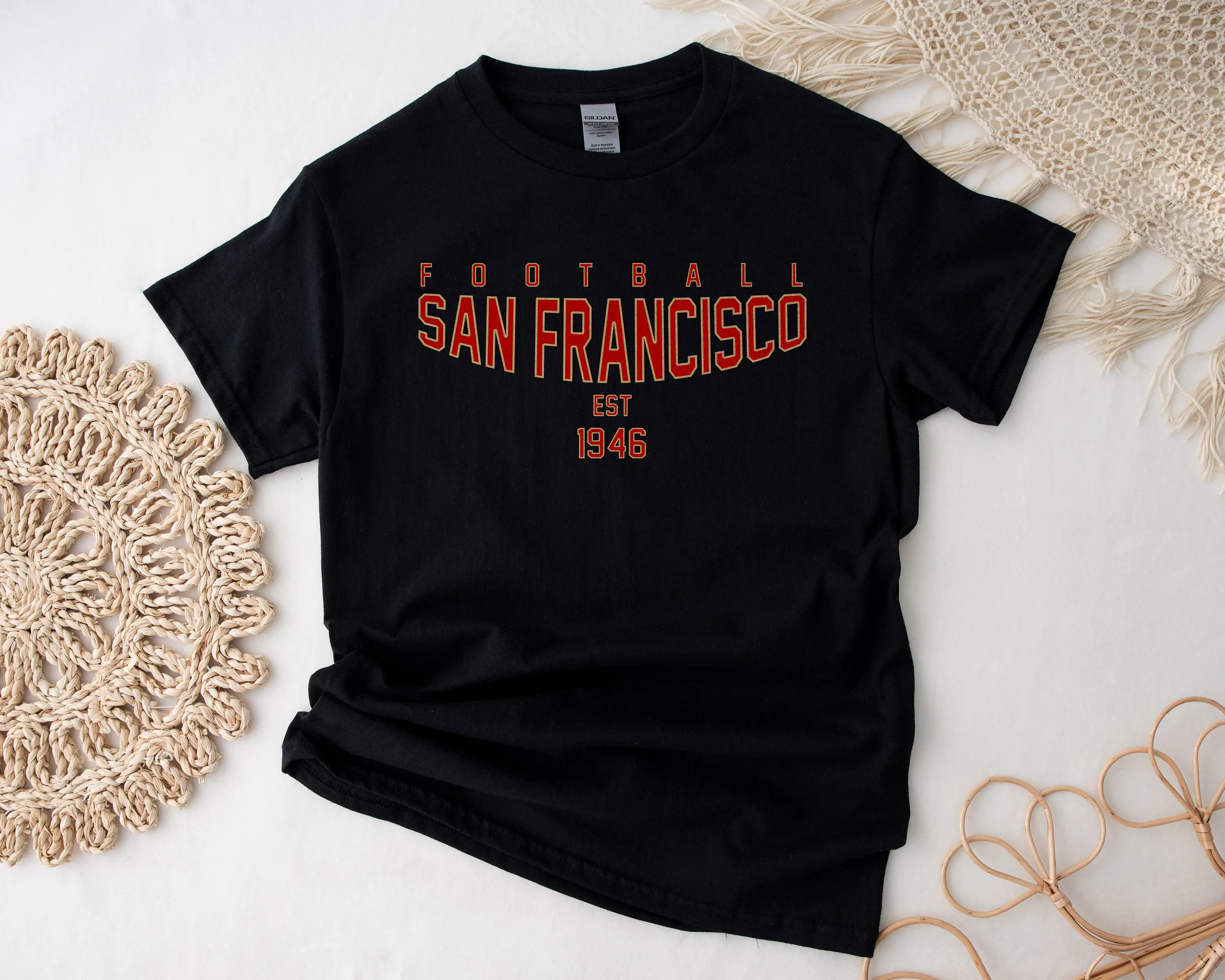 Vintage San Francisco Football T Shirt 49ers Shirt Niners T Shirt The Niners San Francisco T Shirt 49er Niners Gifts  Versatile T-shirts, Cozy Crewnecks, and Trendy Hoodies