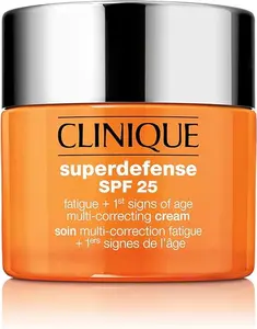 Clinique Superdefense SPF 25 Multi Correcting Cream 1st Sign Of Age Combination Oily To Oily, 1.7 Ounce