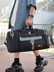 2026 New Large Capacity Simple Handbag, Business Style Shoulder Travel Bag, Outdoor Work Clothes Luggage Storage Bag, Crossbody, Shoulder Commuter Bag, Travel Duffle Bag