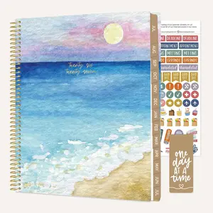 2026–27 Soft Cover Planner, 8.5" x 11" | Coastal Calm