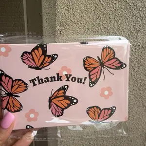 4x6 package insert thank you cards qty 100