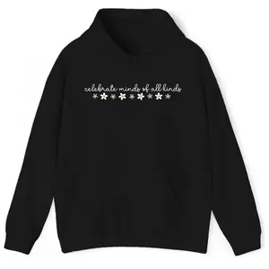 Celebrate Minds of All Kinds Hoodie, Neurodiversity Hoodie, Autism Awareness Hoodie, SPE Teacher Shirt, Inclusion Matter Shirt
