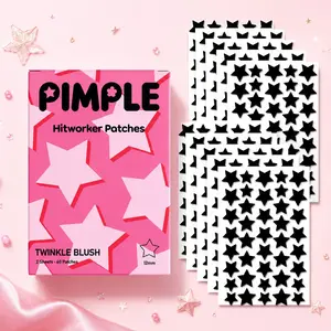 Star Shaped Hydrocolloid Pimple Patches, 400pcs Acne Spot Treatment Stickers, Cute Star Design, Absorbing Patches for Face & Skin