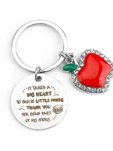 Student Thank You Keychain for Professor, Graduation Week Gift, Perfect Souvenir, Ideal Present for Teachers, Unique Keepsake