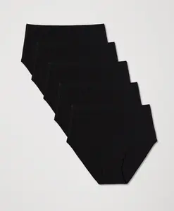 Women's Organic Everyday High Rise Brief 5-Pack