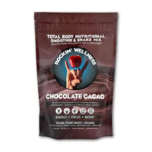 Rockin' Wellness Chocolate Cacao Nutritional Superfood Shake Mix