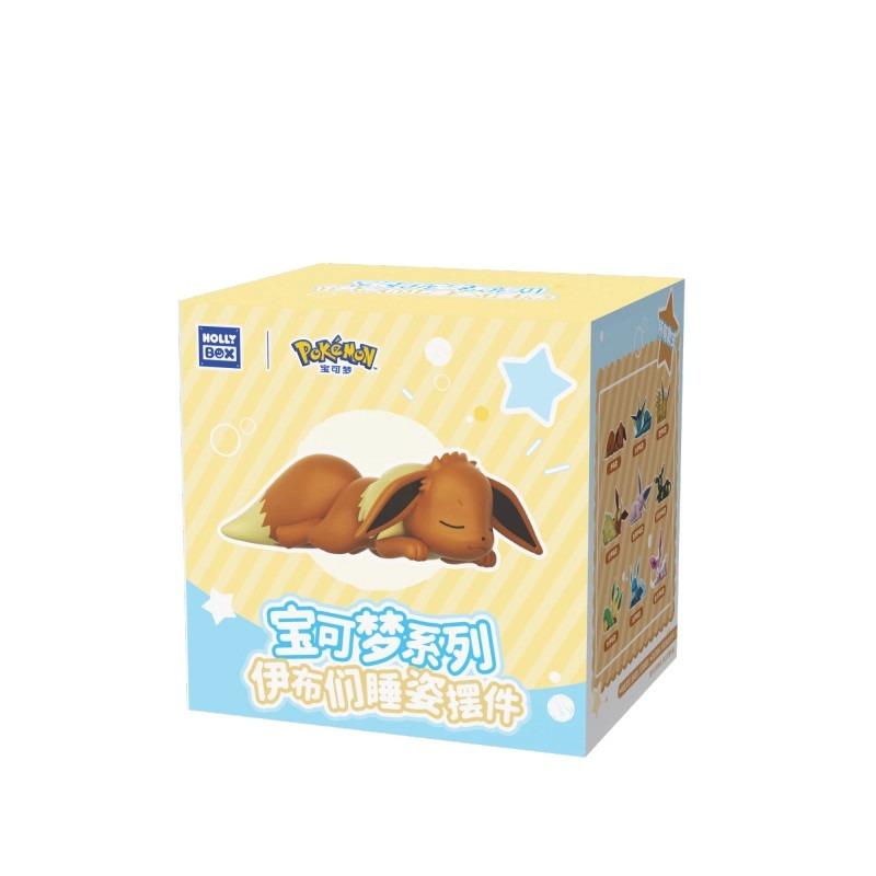 Pokémon Eevee Family Sleeping Pose Figurine Blind Box Adorable Eeveelutions In Cute Sleeping Poses Exquisite Details And Fine Workmanship Lovely Desktop Decor Great Collectibles For Anime Fans, Back To School