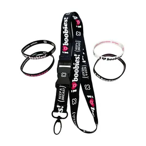 i love boobies! Everyday Bundle - Gothic Minis  Throwback Minis  - Shadow Red Lanyard