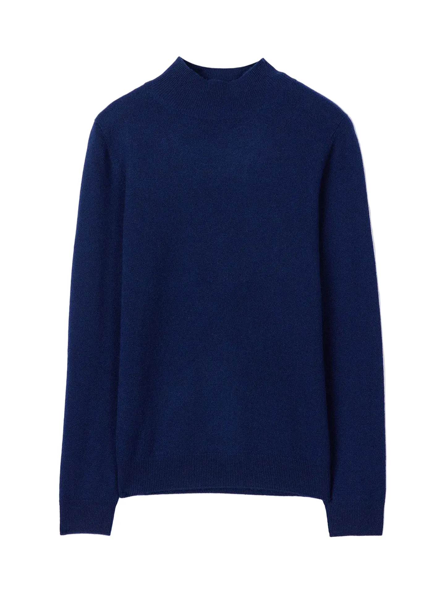 Essential Cashmere Mock Neck Sweater, Knitwear, Basic, Tops, Casual