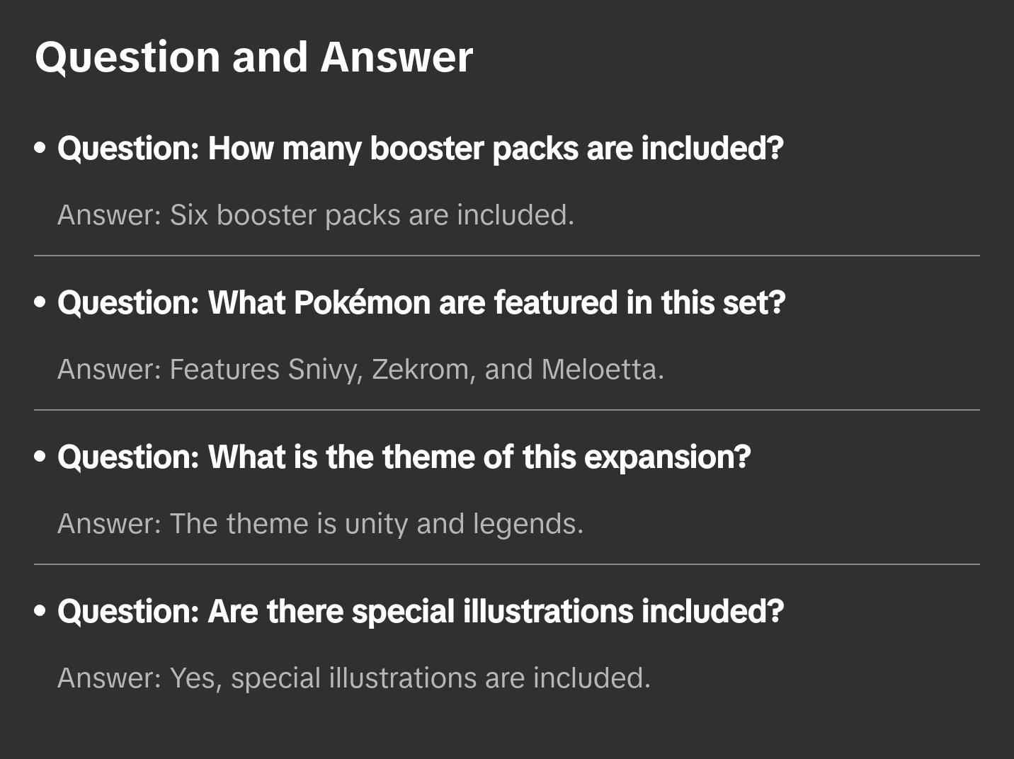 Pokémon TCG: Black Bolt Booster Bundle