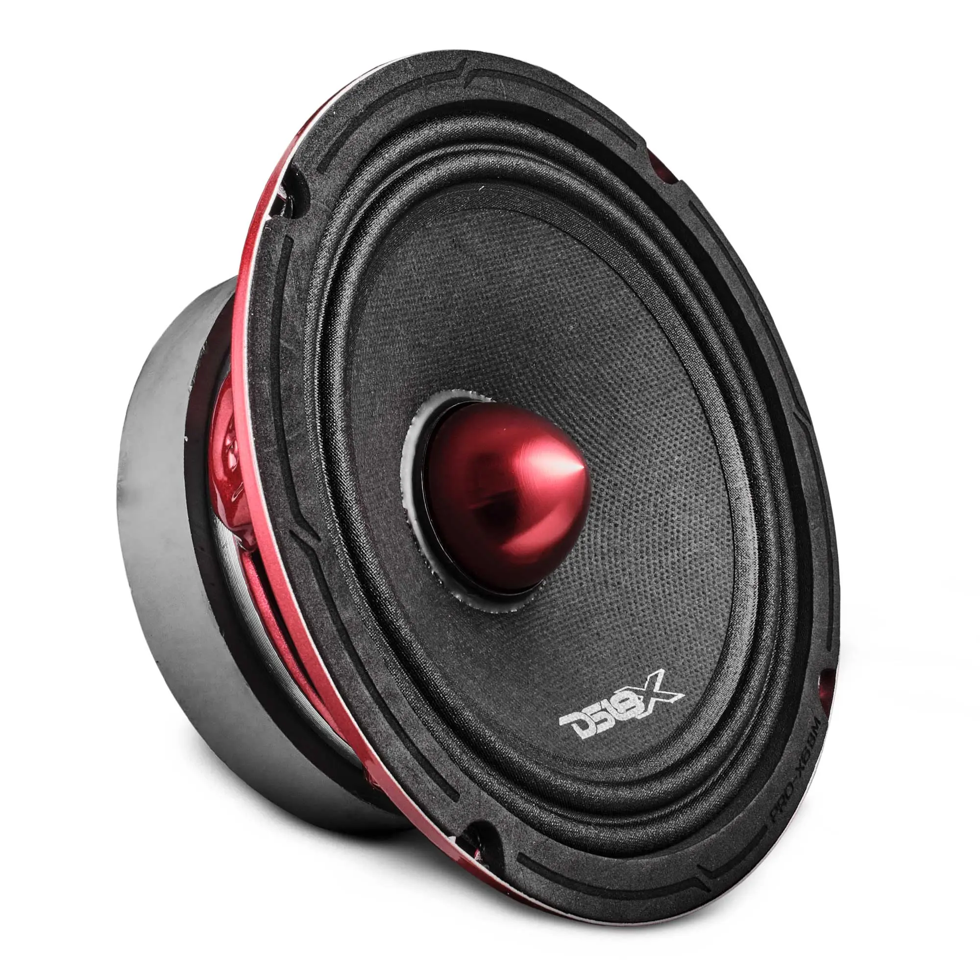 PRO-X 6.5" Bullet Midrange Automotive Speaker - 250W RMS, 8-Ohm Car Audio Speaker for Hi-Fi Audio Setup, Midrange Speaker, Hi-Fi Setup
