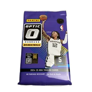 Donruss Optic 2024-25 NBA Trading Cards Blaster Pack Contains Five Official Panini  Cards