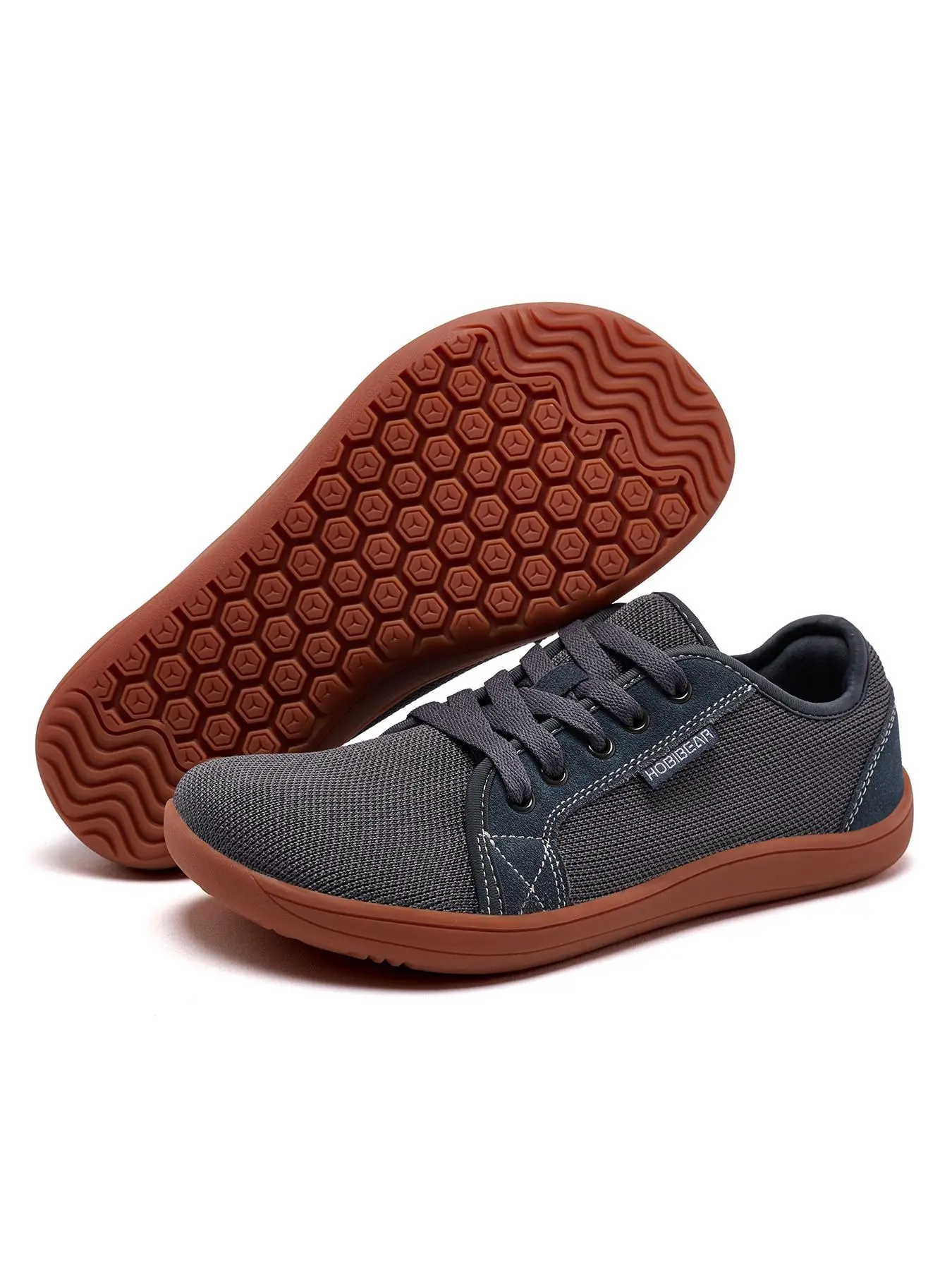 HOBIBEAR Women's Wide Fit Lightweight Casual Sneakers, Round Toe Low Top Shoes, All Season Comfortable Textile Upper, Versatile Style for Daily Wear, Soft Soled Shoes, Indoor Outdoor Shoes, Fashionable Versatile Sneakers