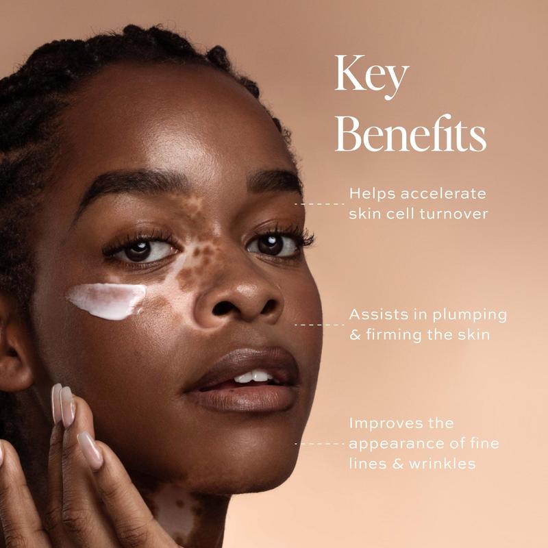 DIME TBT® Cream - Clean Retinol Alternative for Hydration, Skin Rejuvenation & Firming - Vegan, Cruelty-Free with Bakuchiol & Apple Fruit Stem Cell Extract - 1.7 oz / 50 ml