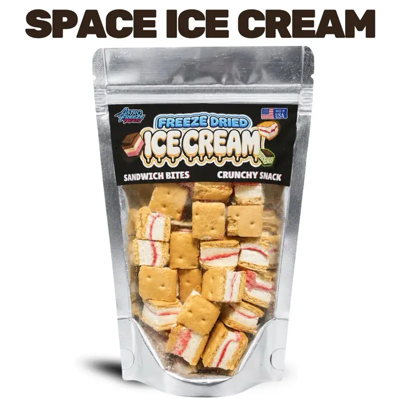 Freeze Dried Sandwich Bars - Astro Freeze Treats - 3oz Bag - Crunchy Snack Dessert- Crispy Viral Candy