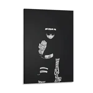 Rock Lee Naruto Taijutsu Master Eight Gates Anime Lover Gift Anime Wall Decor Ninja Art Manga Naruto Shippuden Print