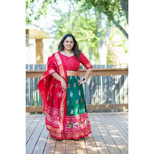 Patola silk lehanga set