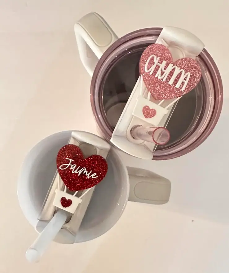 Personalized Topper for H2.0 20, 30, or 40 oz tumblers in Hot air balloon design