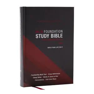 NKJV Foundation Study Bible, Wide-Margin, Red Letter