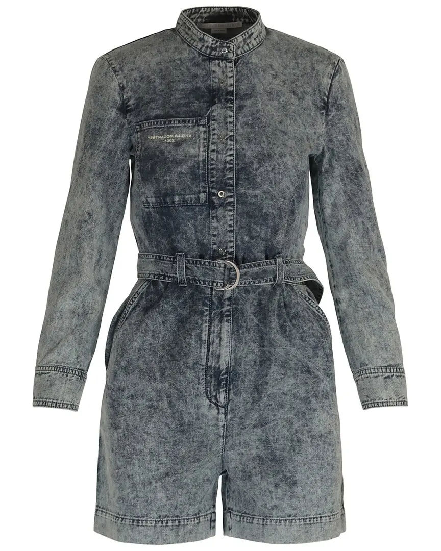 Stella McCartney Bleached Denim Romper