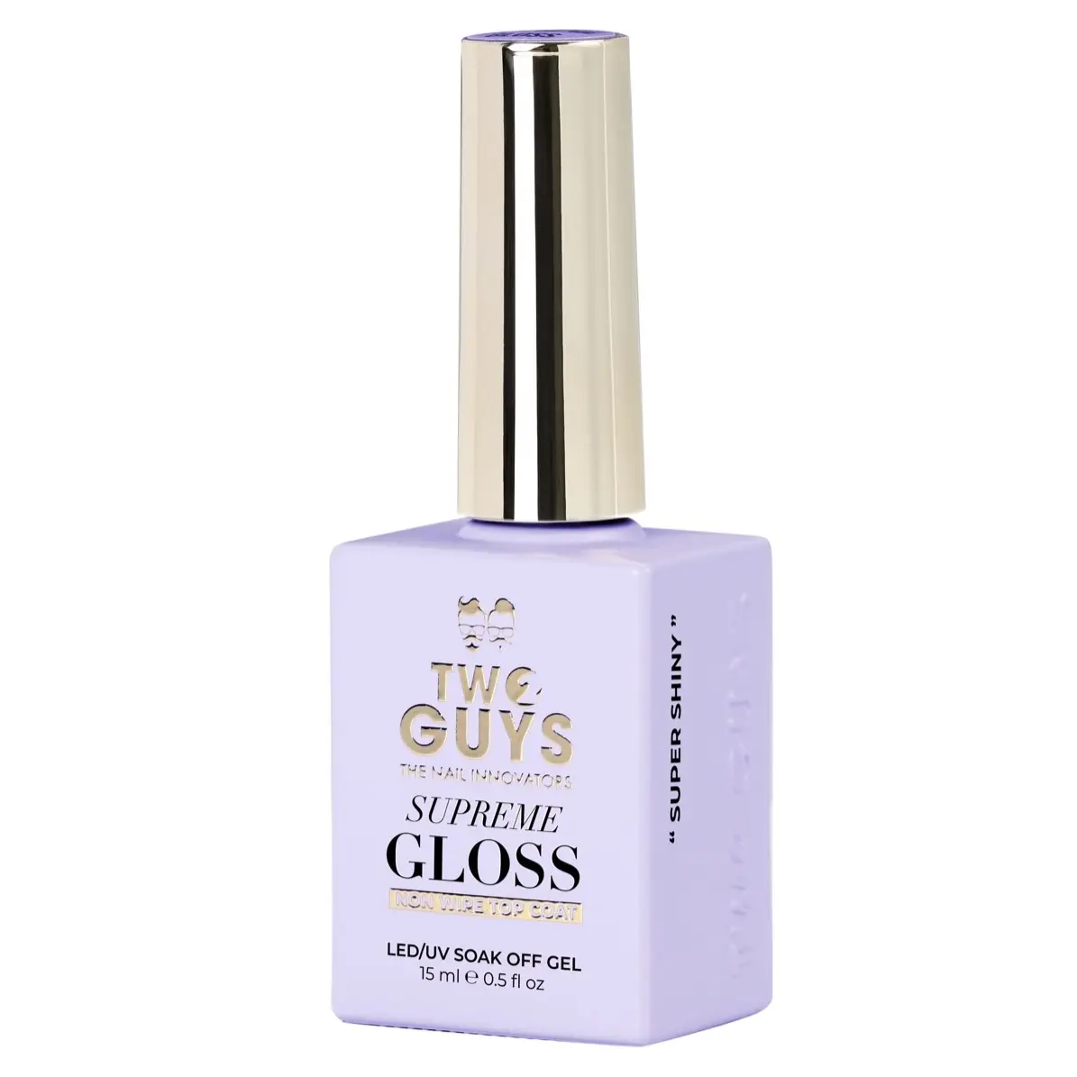 2GUYS NAIL SUPREME GLOSS - NO WIPE TOP COAT (15ML)