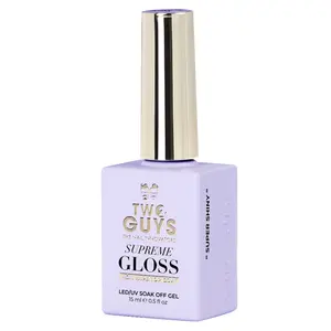 2GUYS NAIL SUPREME GLOSS - NO WIPE TOP COAT (15ML)
