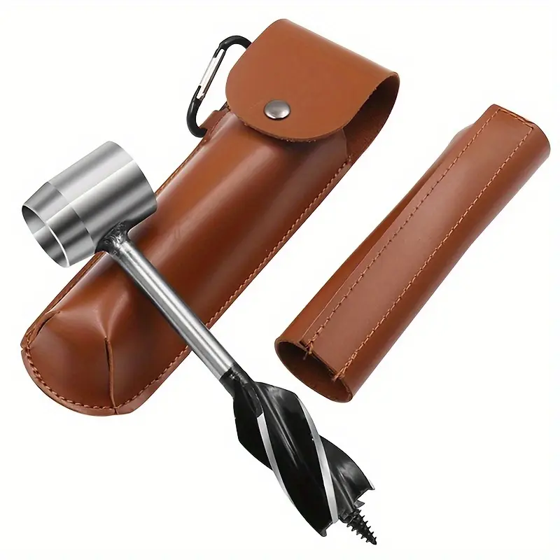 [Ultimate Survival Tool] Carbon Steel Wilderness Survival Tool - Round Handle, Uncoated For Backpacking & Camping Gear