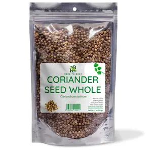 Herb To Body Coriander Seed Whole | Flavorful Spice with Antioxidant Benefits | 4oz
