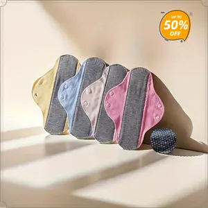 2026 4pcs Leak-Proof & Waterproof Washable Incontinence Pads with Graphene Aseptic Technology for Elderly Care