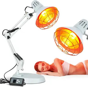 Infrared Red Light Lamp 150W Low Heat Beauty Yoga Lamp for Relieving Neck Shoulder Joint Back Pain Suitable for Humans and Pets