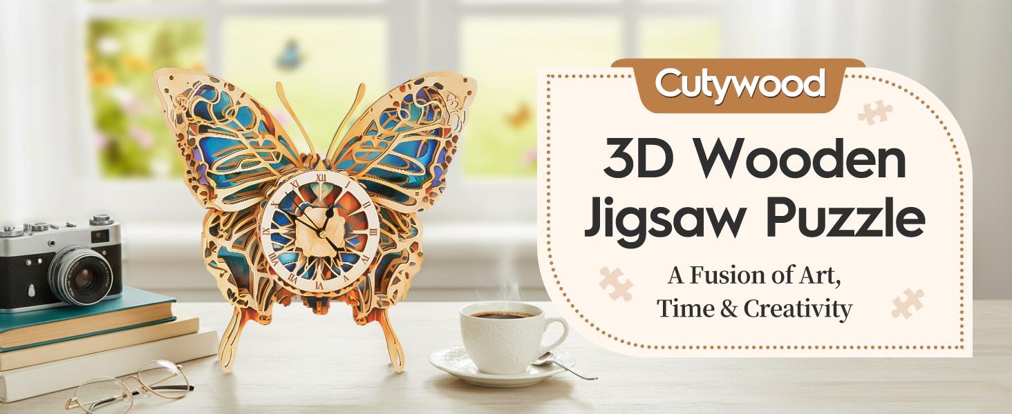 3D Puzzle Mechanical Wooden Clock Kit for Adults – Dragon, Blue Dragon, Dog, Butterfly, Owl & Turtle Designs | DIY Pendulum Clock with Roman Numerals | Creative Desk & Home Decor | Unique Gift for Puzzle Lovers,back to school 3D Puzzle Mechanical Wooden Clock Kit for Adults – Dragon, Blue Dragon, Dog, Butterfly, Owl & Turtle Designs | DIY Pendulum Clock with Roman Numerals | Creative Desk & Home Decor | Unique Gift for Puzzle Lovers,back to school