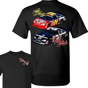 Vintage Racing Legacy Shirt, 3 & 24 Stock Car Black Graphic Tee, Classic Motorsports Apparel S-5XL Short Sleeve Shirt, For Men, For Women