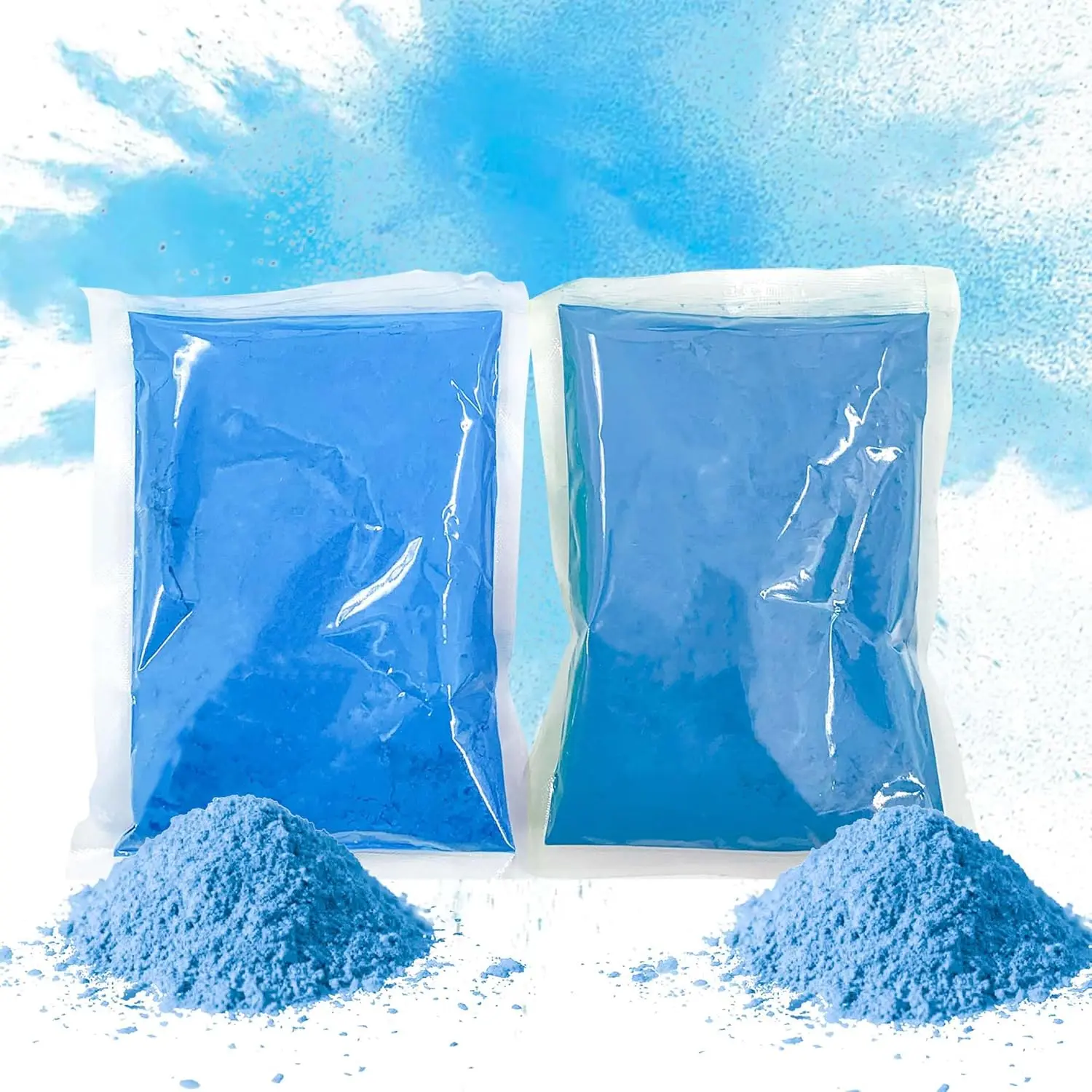 Gender Reveal - 2 lb Blue -  for  Reveal Balloons, Burnouts,  Exhaust, Photoshoots, Pinatas
