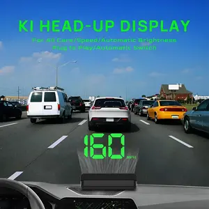 Head up Display Car GPS Digital Speedometer Car Truck Motorcycle Head Up Display Odometer HUD MPH Car Tools Accessory