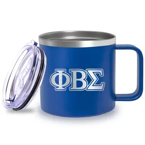 BBGreek Phi Beta Sigma - 14 oz Insulated Coffee Mug - Official Vendor