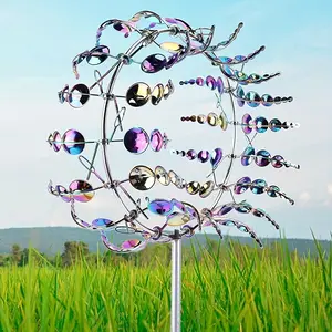 Metal Wind Spinner, Creative Wind Spinner, Garden Decor, Outdoor Decoration, Suitable for Gift Giving, Home Decor, Garden Decor, Outdoor Patio