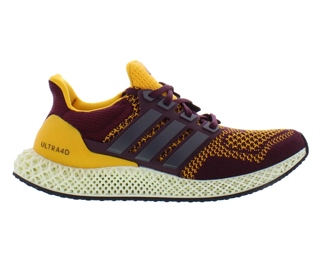 Adidas Ultra4D Men's Athletic Training Sneaker, Performance Sports Footwear for Active Use, Sports Shoes, Casual, Casual Trainer, Runner, Closed, Lace-Up, Running Shoes