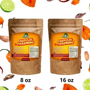 El Mexicanito: Habanero Chapulines Mixed With Salt Lime Habanero Spicy Hot