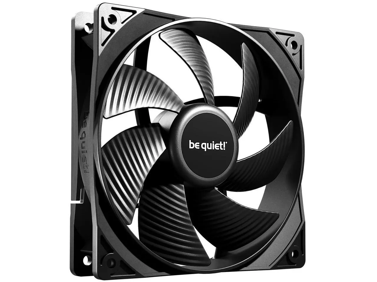 Pure Wings 3 | 120mm PWM Case Fan | High Performance Cooling Fan | Compatible with Desktop | Low minimum rpm | Low Noise | Black | BL105 Pure Wings 3 | 120mm PWM Case Fan | High Performance Cooling Fan | Compatible with Desktop | Low minimum rpm | Low Noise | Black | BL105