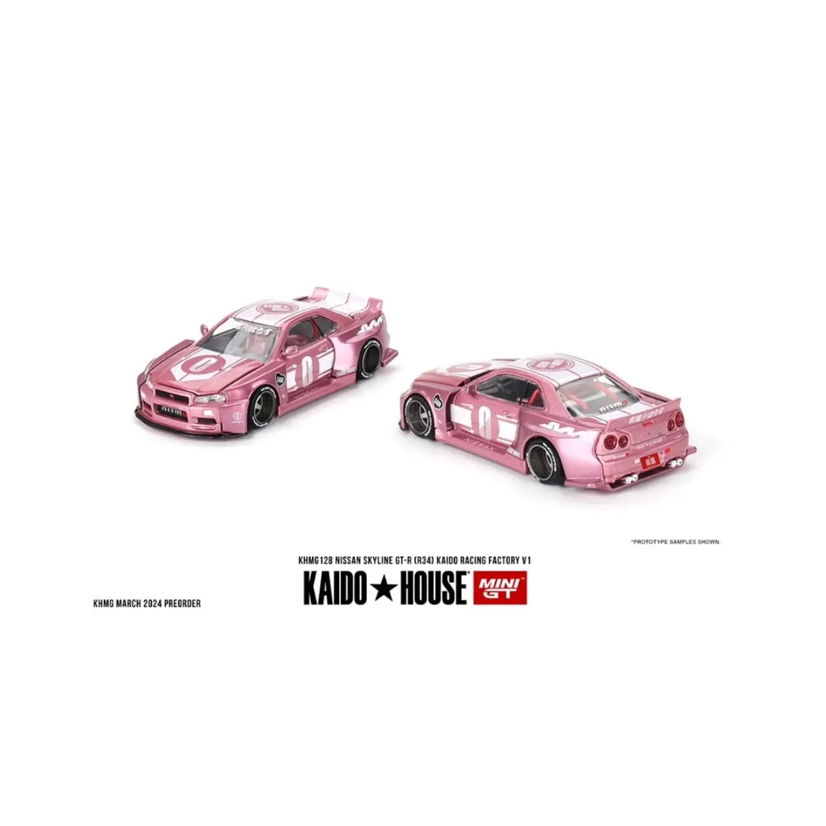 Kaido House Mini GT Nissan Skyline GT-R (R34) Kaido Racing Factory V1