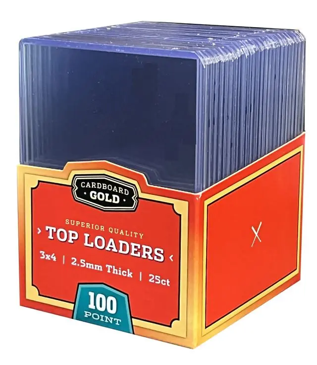 3" x 4" Clear Regular TOPLOADER Sleeves and Soft Sleeves Bundle (100ct) for Standard Size Cards