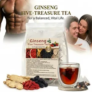 Organic Kidney Health Herbal Beverage - Organic Tea Blend with Goji, Maca Powder, Red Dates, Mulberry - Daily Vitality & Detox for Adults (30 Tea Bags, Herbal Drink)