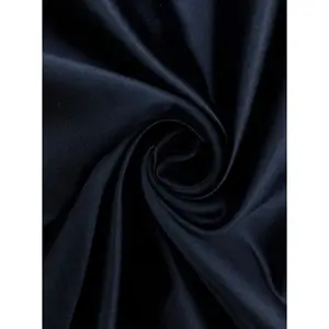 Navy Duchesse Satin